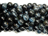 Blue Tiger Eye Beads, 12mm Round Beads-Gems: Round & Faceted-BeadXpert