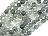 Gray Quartz Beads, 8mm Faceted Round Beads-Gems: Round & Faceted-BeadXpert