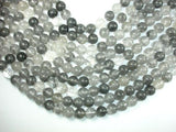 Gray Quartz, 10mm, Round Beads-Gems: Round & Faceted-BeadXpert