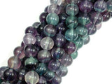 Fluorite Beads, 10mm Round Beads-Gems: Round & Faceted-BeadXpert