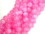 Dyed Jade, Pink, 10mm Round Beads-Gems: Round & Faceted-BeadXpert