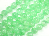 Dyed Jade, Light Green, 10mm Round Bead-Gems: Round & Faceted-BeadXpert