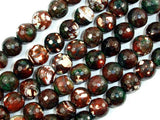 Agate Beads, 12mm Faceted Round, 14.5 Inch-Gems: Round & Faceted-BeadXpert