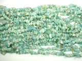 Amazonite Beads, 4mm - 9mm Chips Beads, 34 Inch, Long full strand-Gems: Nugget,Chips,Drop-BeadXpert