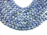 Blue Spot Jasper Beads, 12mm Round Beads-Gems: Round & Faceted-BeadXpert