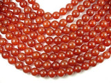 Carnelian, 14mm Round Beads-Gems: Round & Faceted-BeadXpert