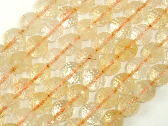 Genuine Citrine Beads, 11mm Faceted Round Beads-Gems: Round & Faceted-BeadXpert