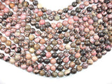 Rhodonite, 12mm Round Beads-Gems: Round & Faceted-BeadXpert