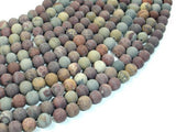 Matte Artistic Jasper, 6mm Round Beads-Gems: Round & Faceted-BeadXpert