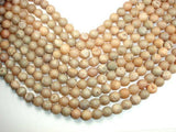 Druzy Agate Beads, Light Champagne Geode Beads, 10mm Round Beads-Agate: Round & Faceted-BeadXpert