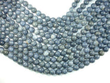 Blue Sponge Coral Beads, 10mm Round Beads-Gems: Round & Faceted-BeadXpert