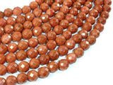 Goldstone Beads, 10mm Faceted Round Beads-Gems: Round & Faceted-BeadXpert