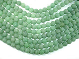 Matte Green Aventurine Beads, 10mm Round Beads-Gems: Round & Faceted-BeadXpert