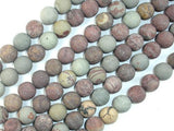 Matte Artistic Jasper, Chohua Jasper, 10mm Round Beads-Gems: Round & Faceted-BeadXpert