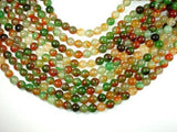 Agate Beads, 10mm (10.5 mm) Round Beads-Agate: Round & Faceted-BeadXpert