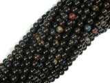 Petrified Wood Jasper, 4mm Round Beads-Gems: Round & Faceted-BeadXpert