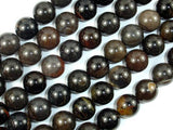 Petrified Wood Jasper, 12mm Round Beads-Gems: Round & Faceted-BeadXpert