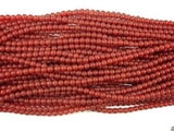 Matte Carnelian Beads, 4mm Round Beads-Gems: Round & Faceted-BeadXpert