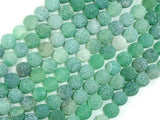 Frosted Matte Agate - Green, 8mm Round Beads, 14.5 Inch, Full strand-Agate: Round & Faceted-BeadXpert