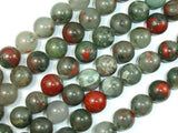 African Bloodstone, 12mm (12.4 mm)-Gems: Round & Faceted-BeadXpert