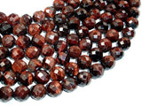 Red Tiger Eye Beads, 12mm Faceted Round Beads-Gems: Round & Faceted-BeadXpert